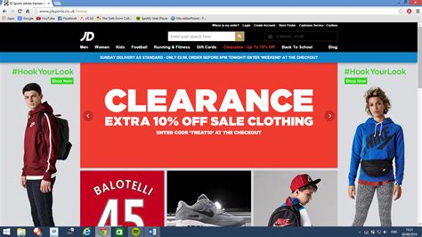 jd sports website